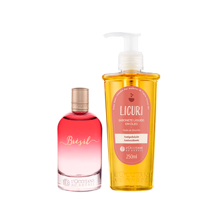 Combo Banho e Fragrância com Licuri e Brésil